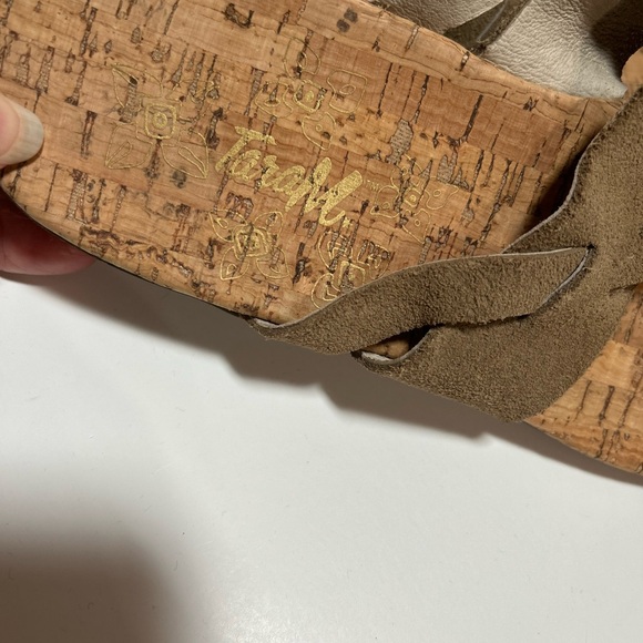 Tara M. "Etta" Suede Leather Thong Sandals - Picture 5 of 10